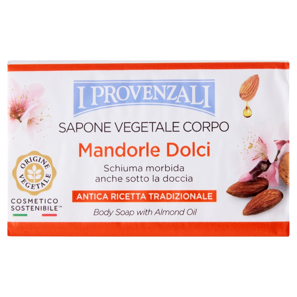 I Provenzali Sapone Vegetale Corpo Mandorle Dolci 250 g